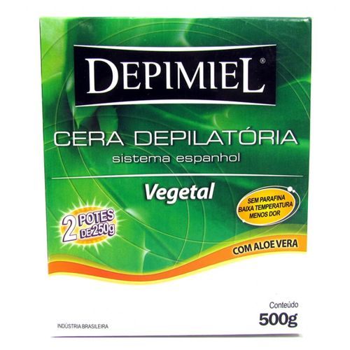 Cera Depilatória Vegetal 500g Depimiel