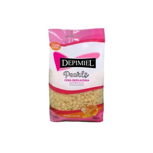 Cera Depilatória Sistema Espanhol Natural com Mel 500g Depimiel