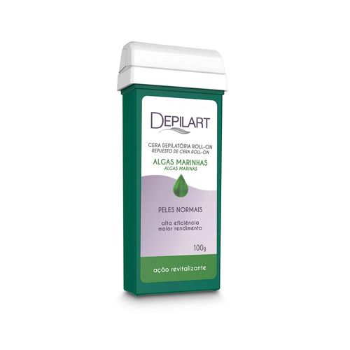 Cera Depilatória Roll-on Algas Marinhas 100g Depilart