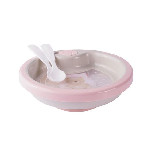 Prato Térmico Ursinha Rosa 8212 Plasútil