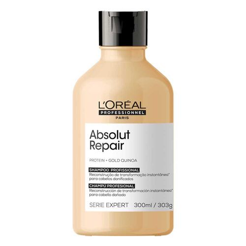 Shampoo Absolut Repair Gold Quinoa   Protein 300ml L'Oréal Professionnel