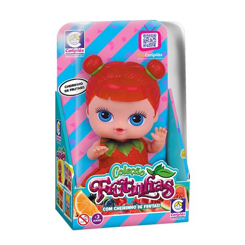 Boneca Coleção Frutinhas Morango 2508 Cotiplás