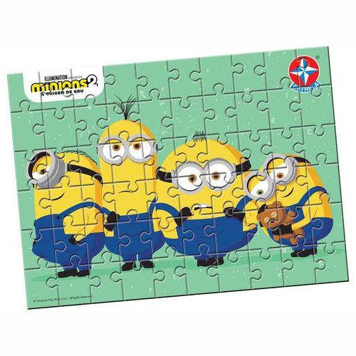 Quebra-cabeça 60 Peças Minions 300025 Estrela