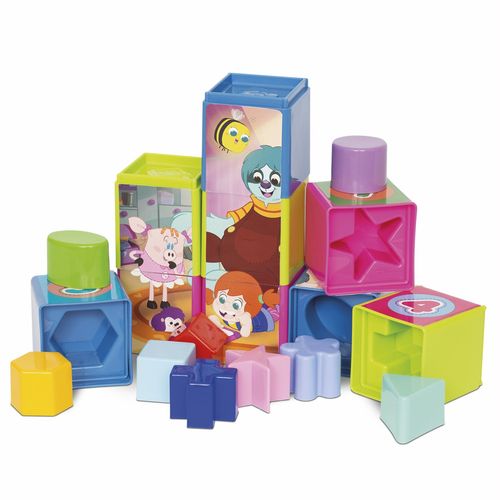 Brinquedos Cubinhos 5 em 1 Diário de Mika 413 Mercotoys