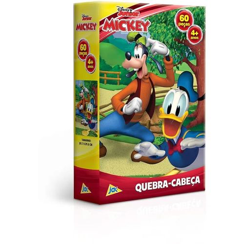 Quebra-Cabeça 60 Peças 2815 Mickey - Donald E Pateta