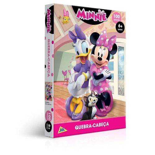 Quebra Cabeça 100 Peças Minnie