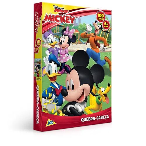 Quebra Cabeça 100 Peças Mickey