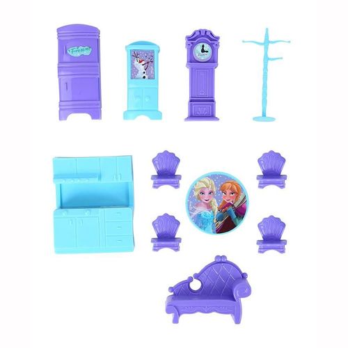 Kit Casinha 11 Pcs Frozen Etitoys