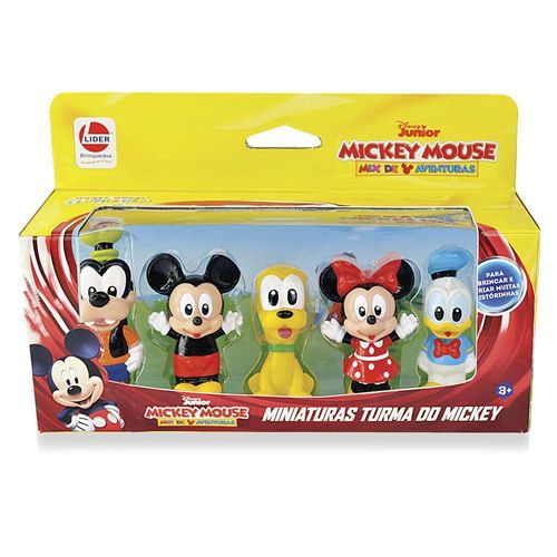 Bonecos Dedoches Miniaturas Turma do Mickey 240 - Lider