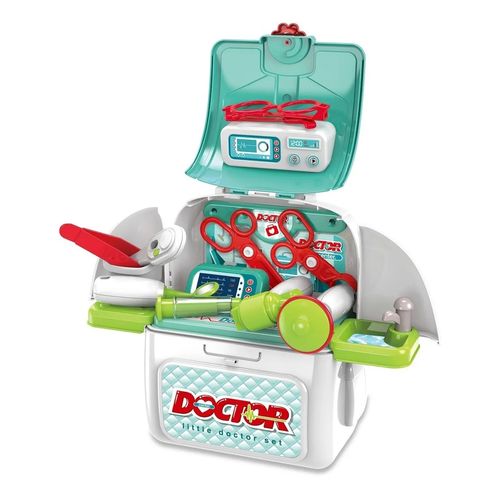 Brinquedo Kit Medico Com Acessórios Na Mochila Toyng 43009