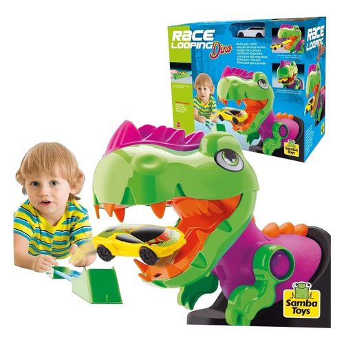 Pista Race Looping Dinossauro Samba Toys