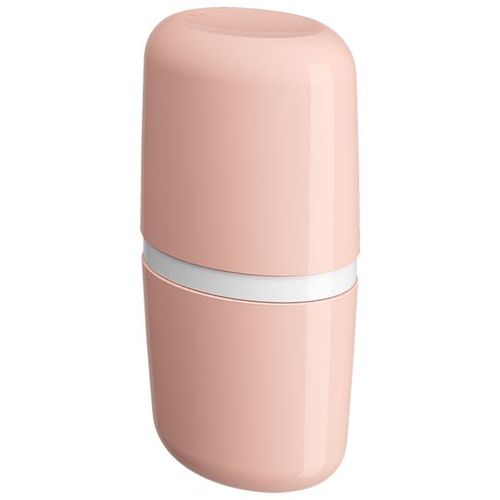 Porta Escova com Tampa Full Rosa Blush 10447/0467 Coza