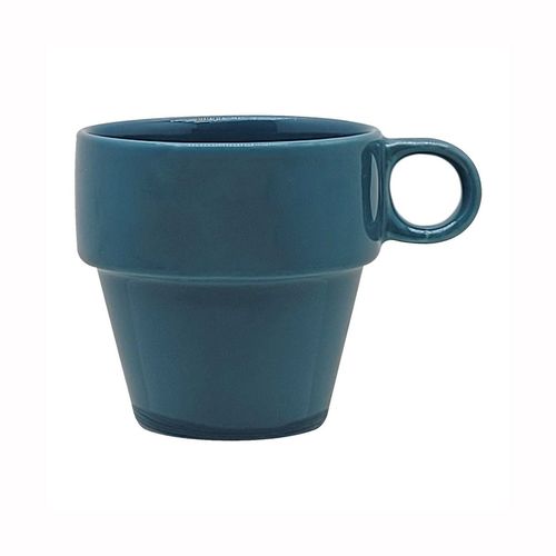 Xícara Cerâmica Para Café 90ml Verde Petróleo 2299