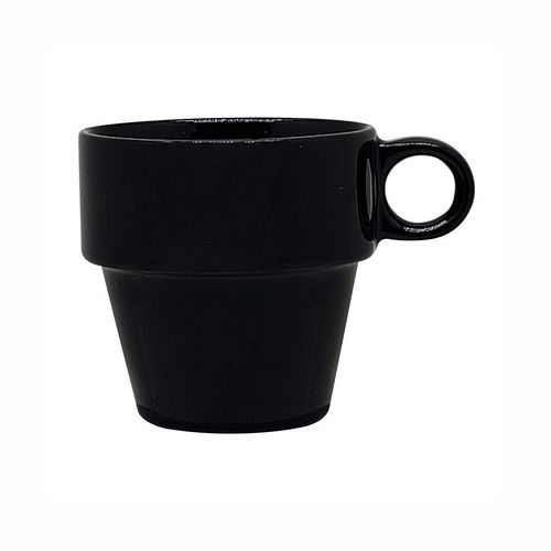 Xícara Cerâmica Para Café 90ml 2297 Preta