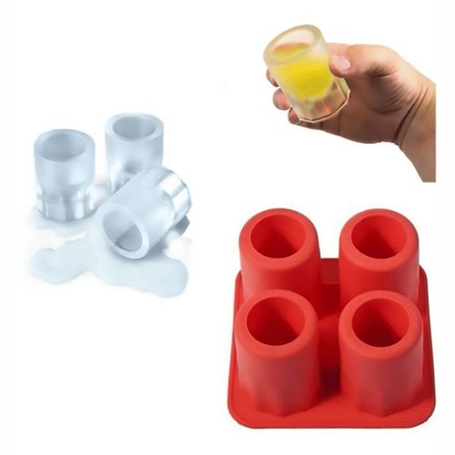 Forma De Gelo Silicone formato de Copo de Shot CK5285 Clink