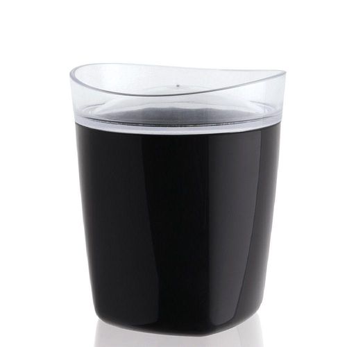 Porta Algodão Cotonete Tule Preto