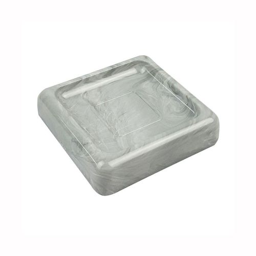 Saboneteira Cube Mármore Cinza 20875/0480 Coza