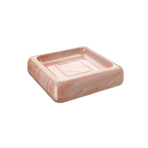 Saboneteira Cube Mármore Rosa 20875/0490 Coza