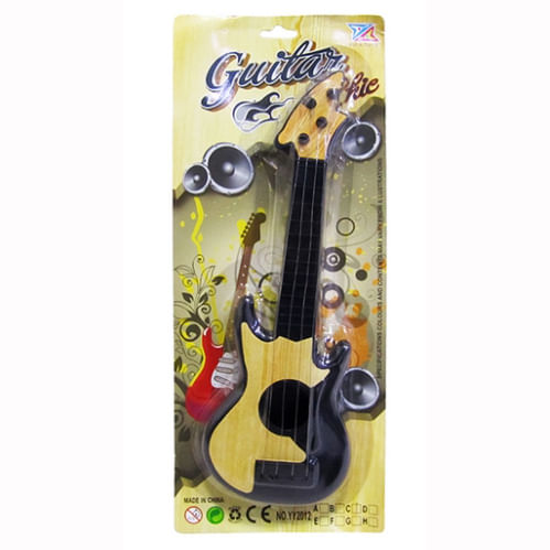 Guitarra Infantil Guitar 28cm Na Cartela Ba-18981