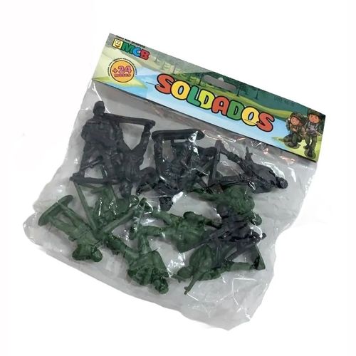 Brinquedo Miniatura Soldadinho De Guerra Militar