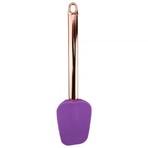 Espátula de Silicone Cabo Rose Gold Inox Utensilio CK3549 Clink