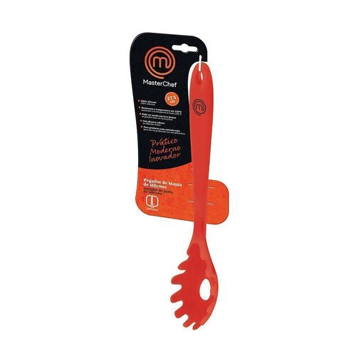 Pegador de Massa em Silicone Vermelho 27,5cm - MasterChef