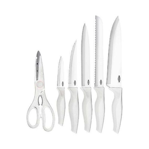 Conjunto de Facas 6 Peças Cross Brinox Branco 2556/340 Brinox