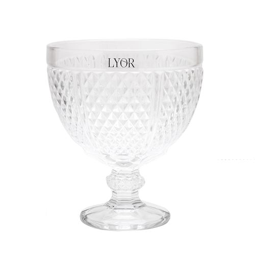 Potiche  com Pé de Cristal Perseu 6648 Lyor