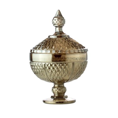 Potiche com Pé de Cristal De Chumbo Perseu 7735 Lyor