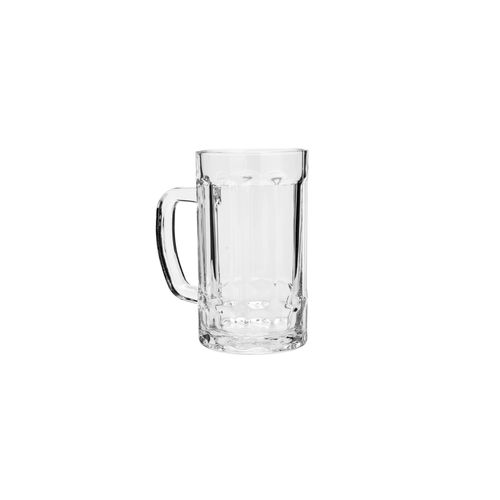 Copo com Alça de Vidro Faces 400ml 7473 Lyor