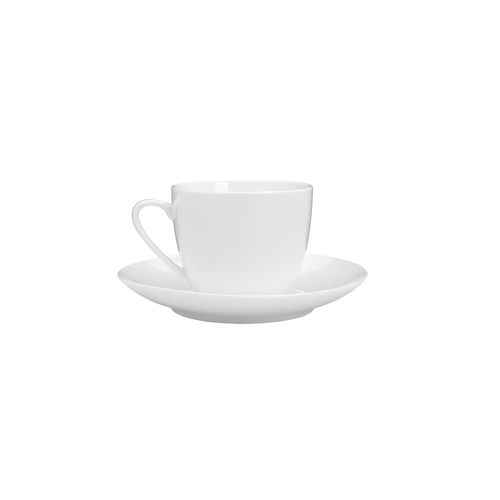Xícara de Café com Pires Porcelana Clean 220ml 8498 Lyor