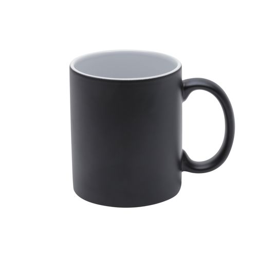 Caneca de Porcelana Luminos 325ml Preta 8449 Lyor