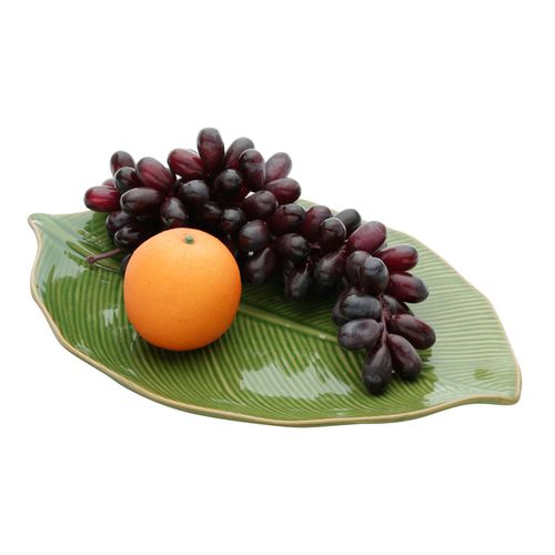 Folha Decorativa de Cerâmica Verde Banana Leaf  4123 Lyor