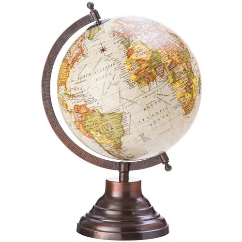 Globo de Plástico com Base de Ferro Cinza 1075 Lyor