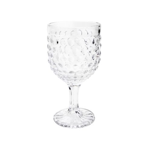 Taça de Vidro para Vinho Bubble 240ml Incolor Lyor
