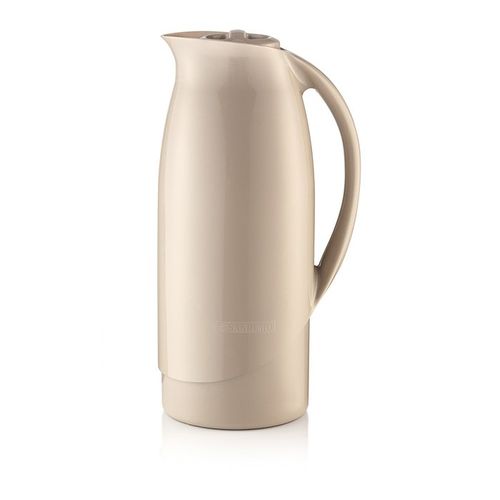 Garrafa Térmica Plástica 1L Celebrar SR1002/4 Bege Sanremo