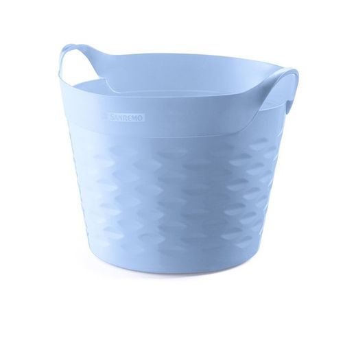 Cesto Organizador Infantil 30L Circular Azul Sanremo