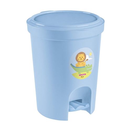 Lixeira Infantil com Pedal 13,5L Azul Sanremo