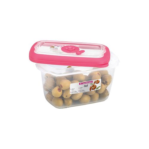 Pote Retangular Plástico 700ml 718/57Sanremo