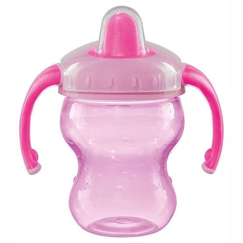 Copo Infantil Treinamento 6m  250ml Rosa SR84940 Sanremo