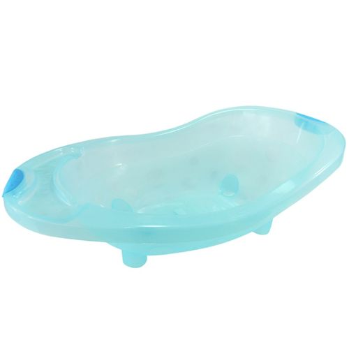 Banheira Infantil Azul Com Pé 25 Litros 822-4 Sanremo