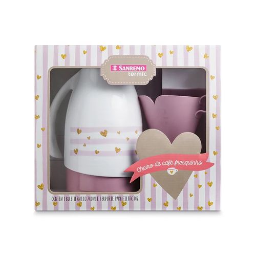 Conjunto de Bule   Suporte para Filtro SR1011/61 Estampa Sortida Sanremo