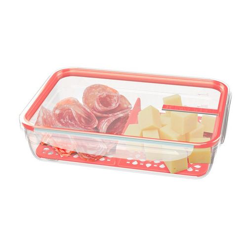 Pote de Plástico com Travas e divisão 1,6L SR1742/34 Sanremo