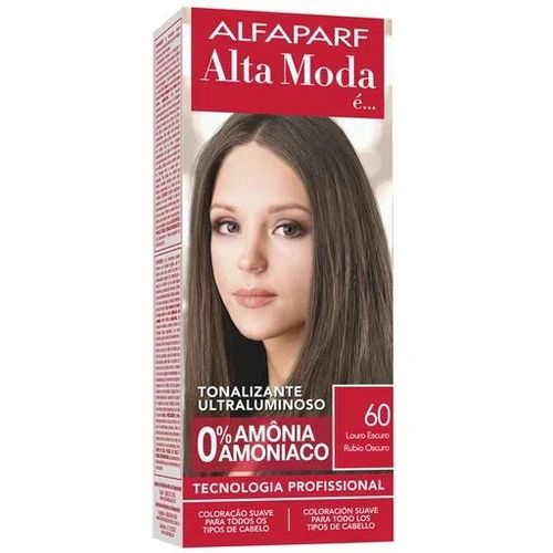 Tonalizante 60 Louro Escuro 120g Alta Moda