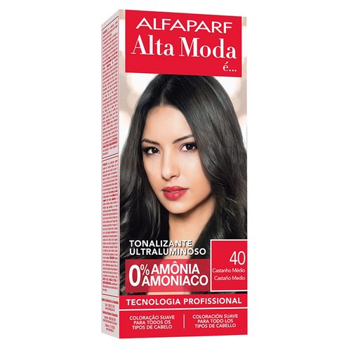 Tonalizante 40 Castanho Médio 120g Alta Moda