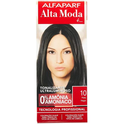 Tonalizante 10 Preto 120g Alta Moda