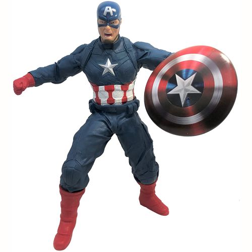 Boneco Capitão América 45cm Marvel Advengers 514 Mimo Toys