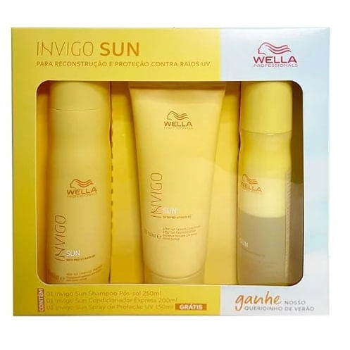 Kit Wella Professionals Invigo Sun Trio (3 Produtos)
