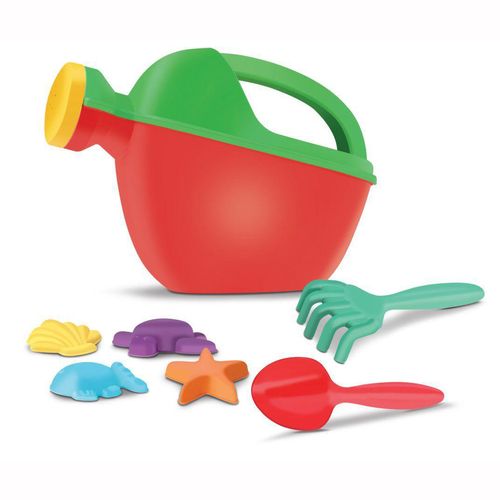 Brinquedo Areia Regador de Praia Com Acessórios Diver Praia