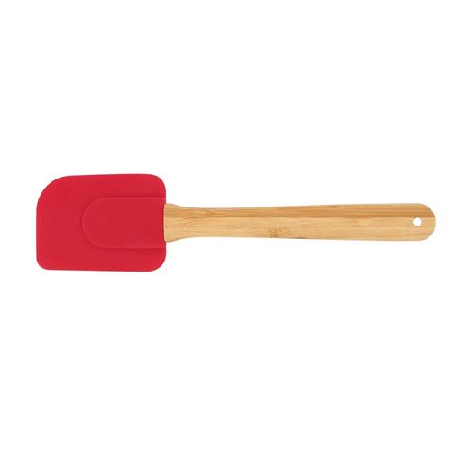 Espátula Reta Silicone e Bamboo 8562 Mor